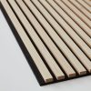 Classic Ash, panneau acoustique frêne - feutre acoustique noir