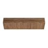 Brace cabinet Walnut 1800 mm 3 sliding doors